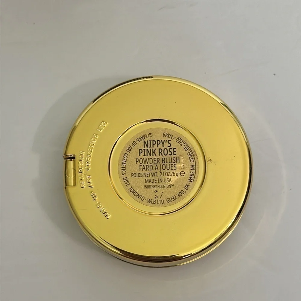 MAC x Whitney Houston Special Edition Powder Blush - Nippy's pink Rose - .21 oz